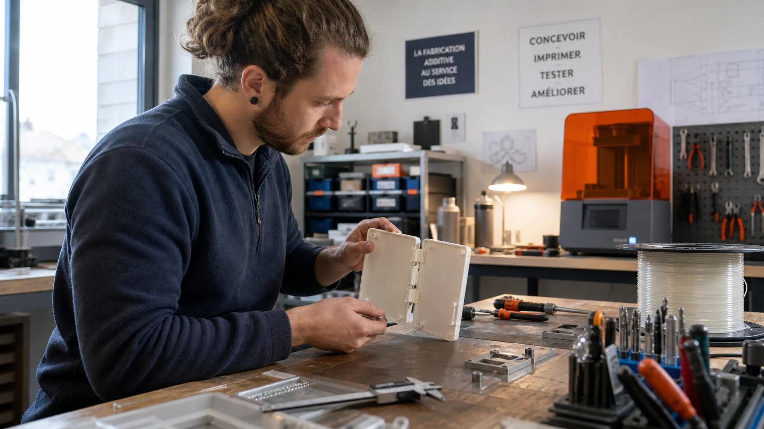 Concevoir des pièces 3D pliables et rétractables sans assemblage