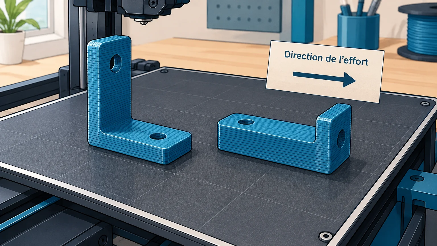 Orientation des pièces en impression 3D : méthode pratique