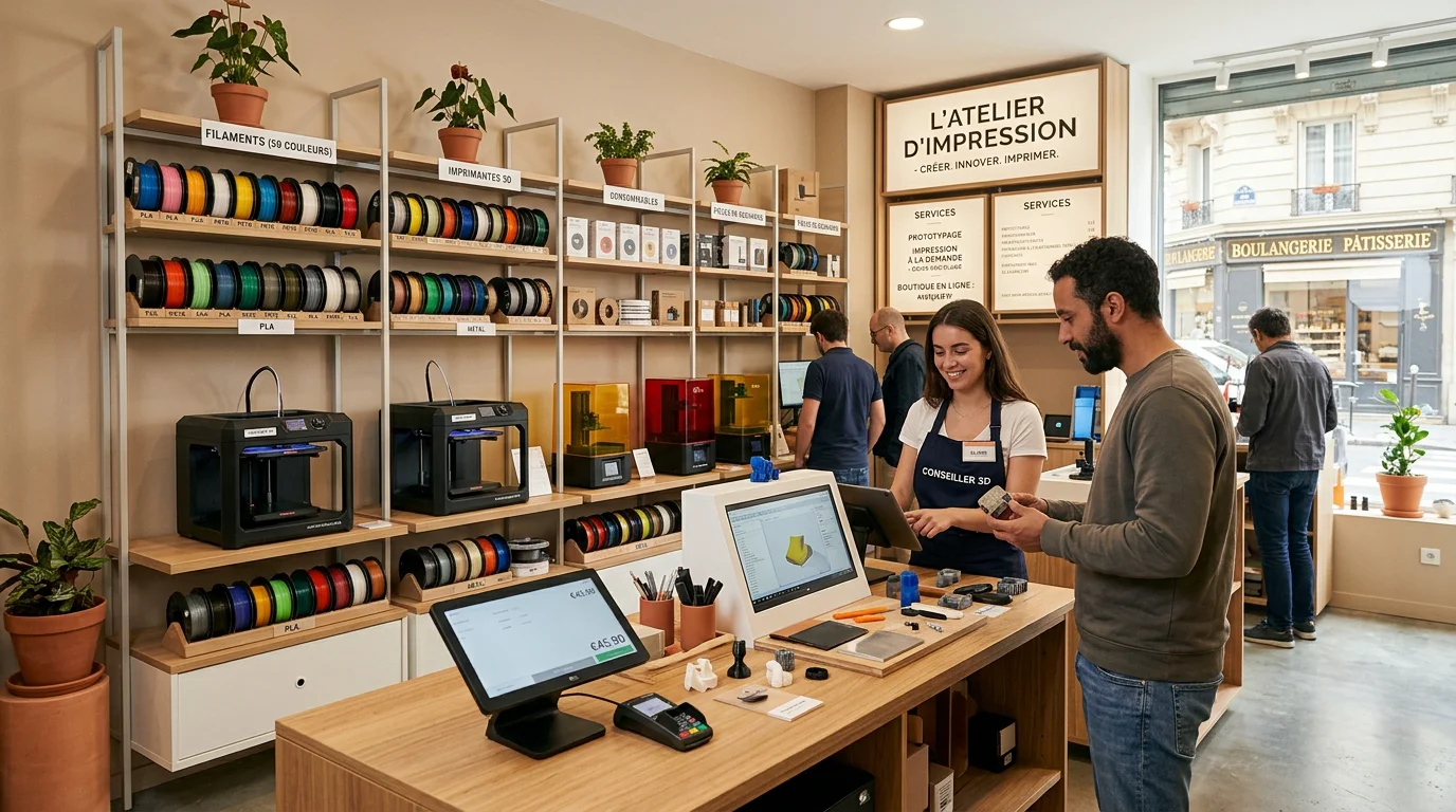 Magasin impression 3D : le guide pour bien choisir 2026