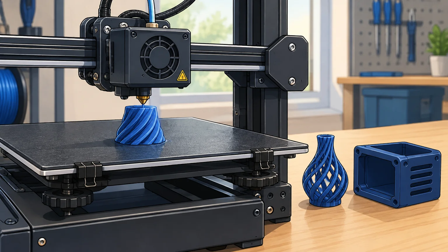 Différences entre les filaments 3D : PLA, ABS, PETG et TPU
