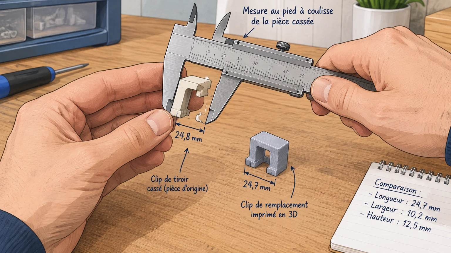 Objets utiles à imprimer avec une imprimante 3D chez soi