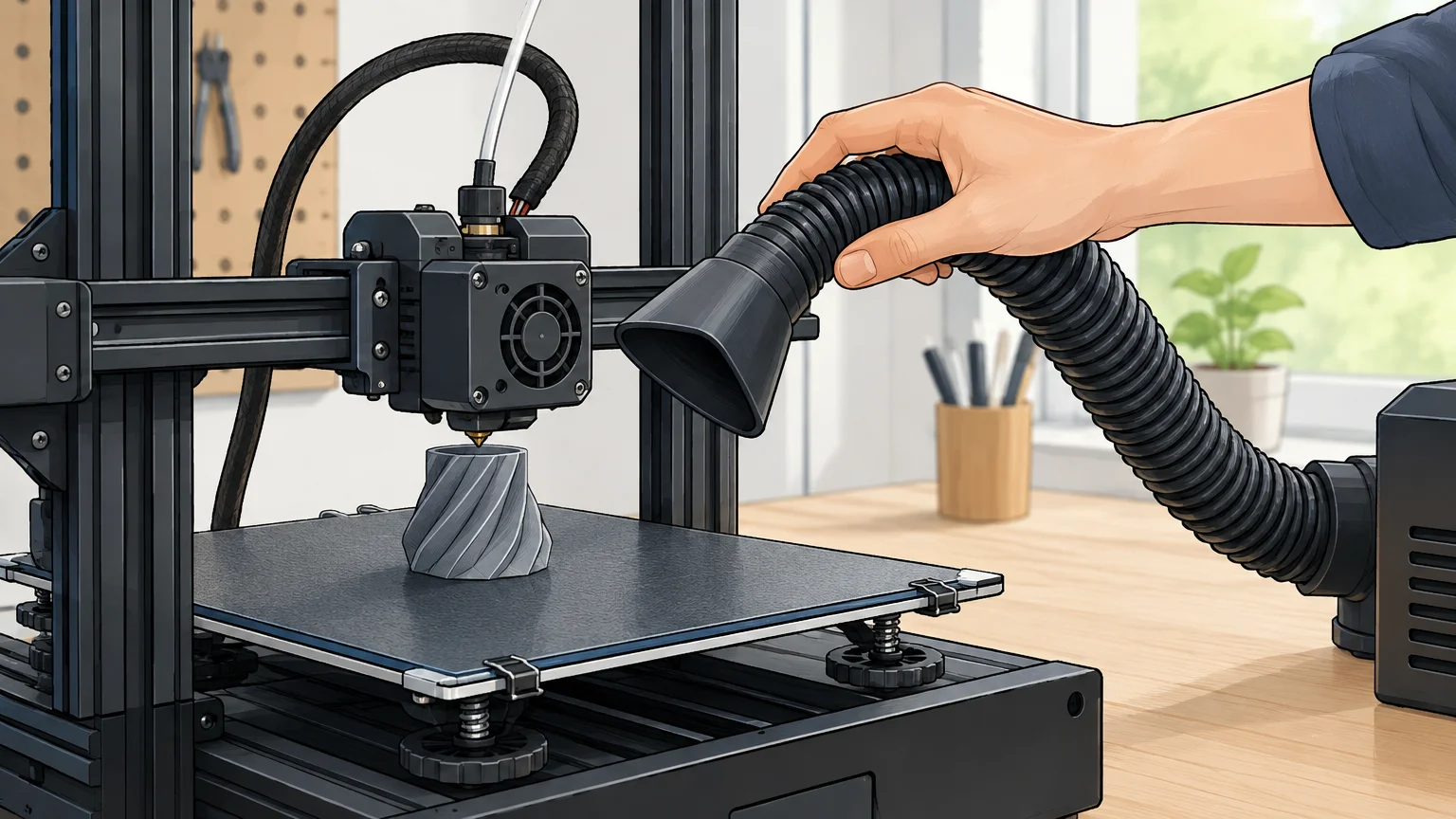 Hotte pour imprimante 3D : choisir une extraction adaptée