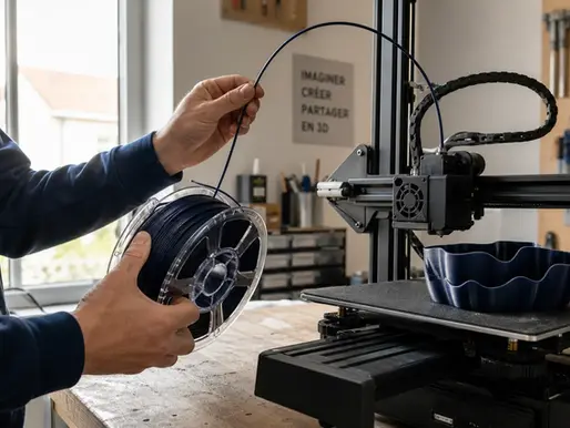 Filament TPU pour imprimante 3D : réglages et usages