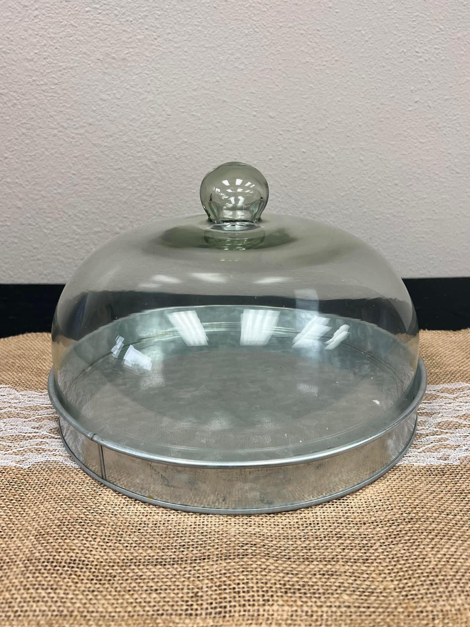 Galvanized Dessert Tray