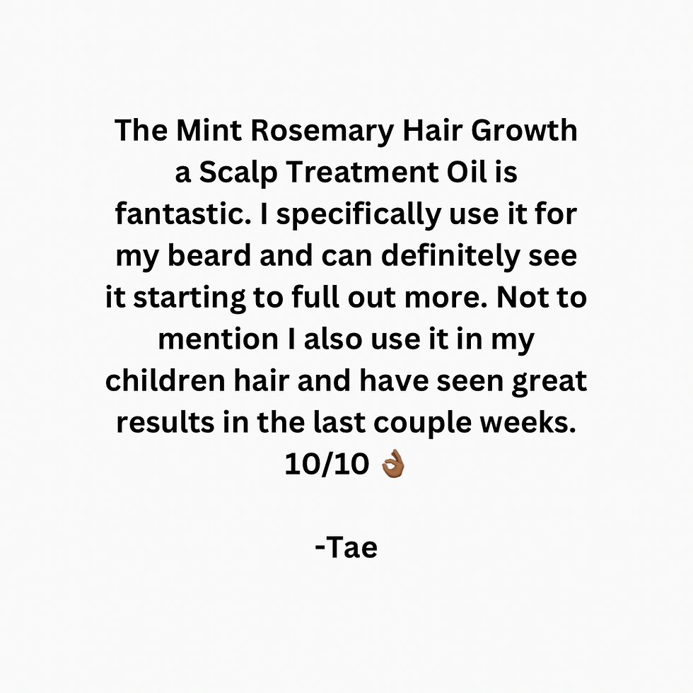 Thumbnail: WHOLESALE Mint Rosemary Hair Growth & Scalp Treatment Oil