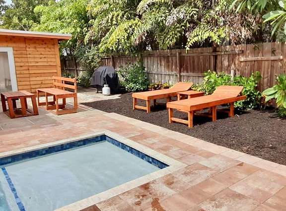 Paver Pool deck