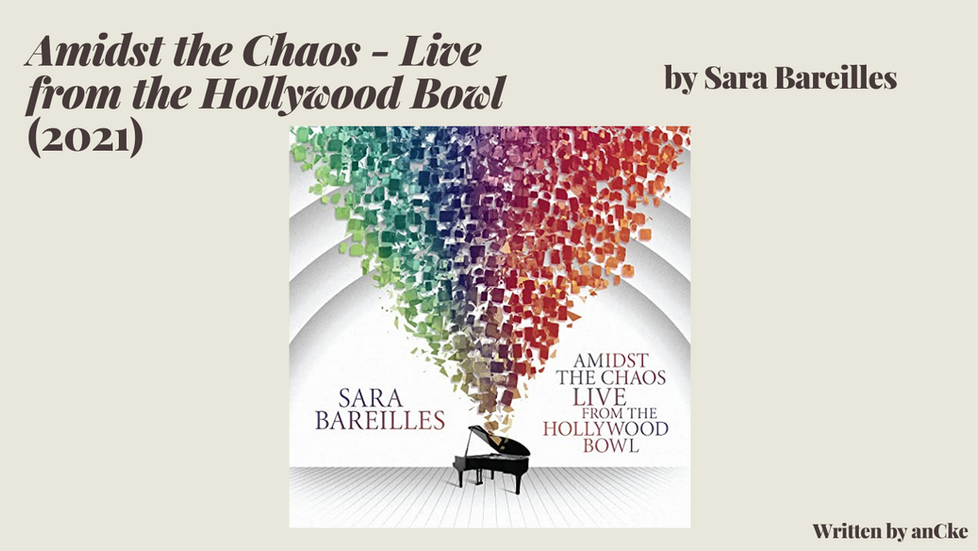 Amidst The Chaos- Live From the Hollywood Bowl (2021), Sara Bareilles