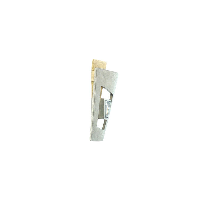 KuhnleGold 100029 Anhänger 750 Gelbgold
Weißgold Diamant Trapezschliff Seite rechts