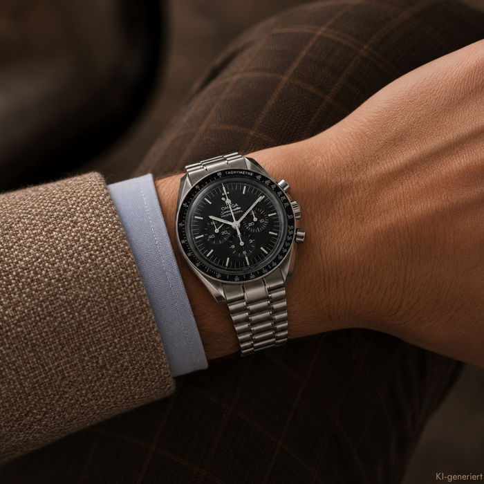 KuhnleGold 100085 Omega Speedmaster Moonwatch Chronograph
Ref. 311.30.42.30.01.005. Lifestyle
