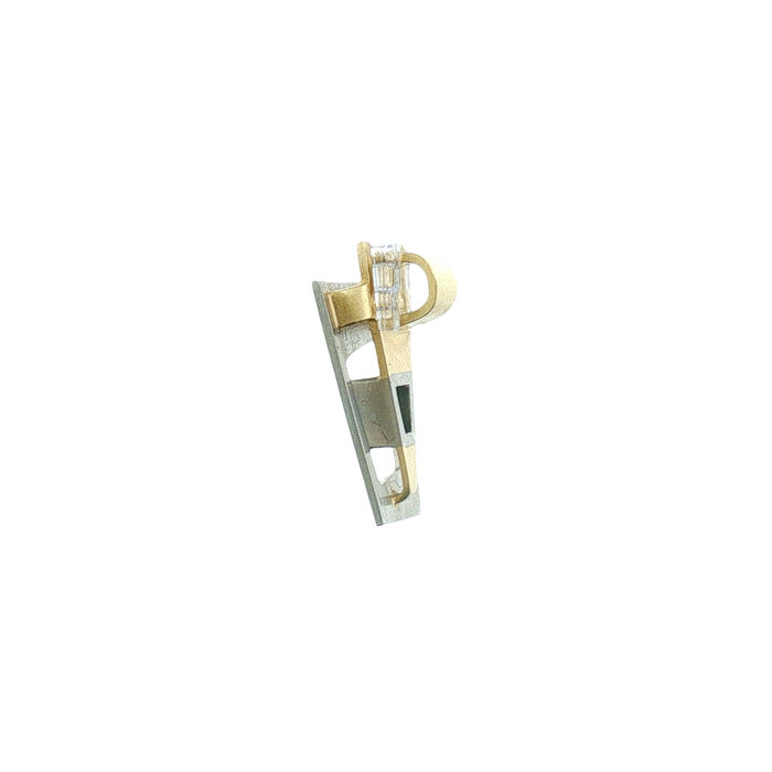 KuhnleGold 100029 Anhänger 750 Gelbgold
Weißgold Diamant Trapezschliff Seite links