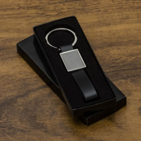 Chaveiro metal e alça emborrachadado personalizado