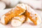 WHITE CHOCOLATE CANOLLI