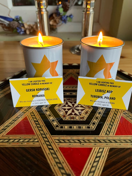 Remembering Through Light: Yom HaShoah and the Yellow Candle UK Initiative