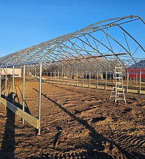 A noltshigh tunnel that is under construction
