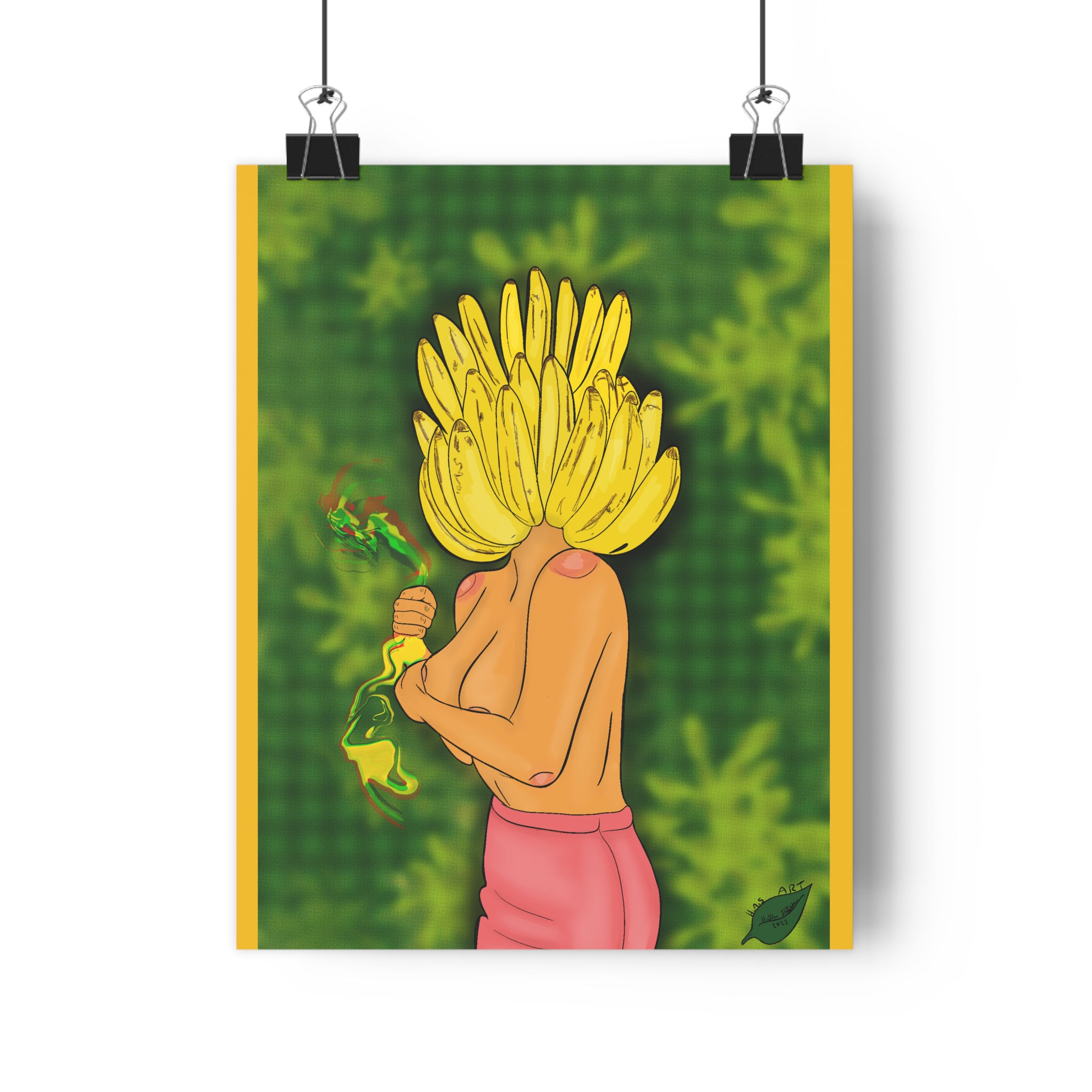 "Bad Banana"  Giclée  art print