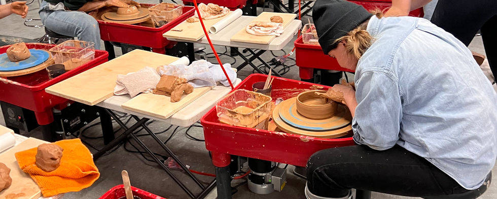 Skutt Pottery Wheels featured at The Wheel House Pottery Studio