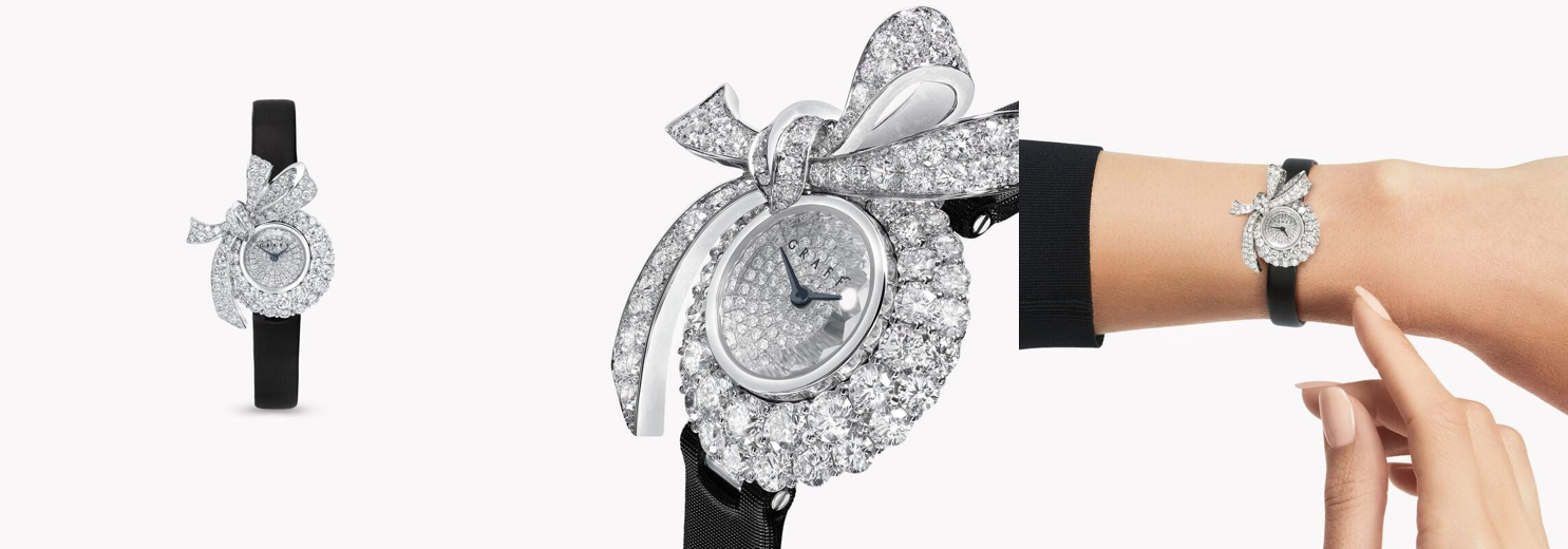 Tilda's Bow Diamond Watch
