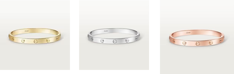 LOVE BRACELET, CLASSIC MODEL Yellow gold