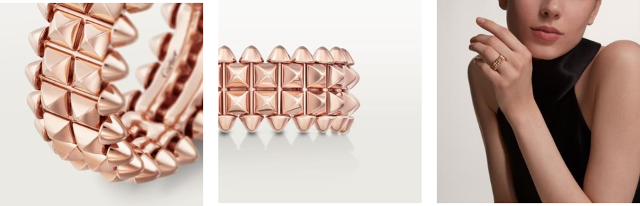 Clash De Cartier Ring, Double Row