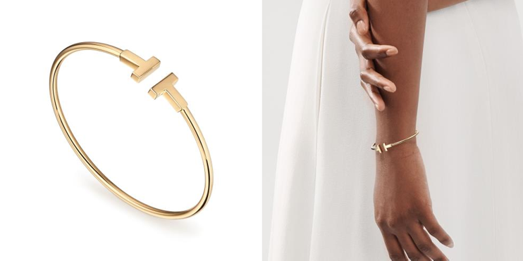 Wire Bracelet in Yellow Gold