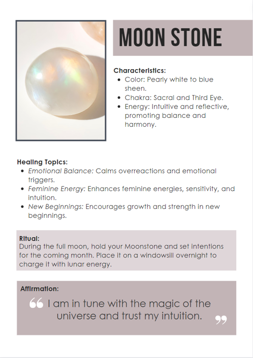 Thumbnail: Crystal Workbook & Journal