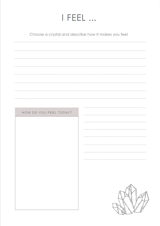 Thumbnail: Crystal Workbook & Journal
