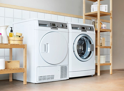 washer and dryer