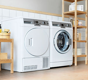 washer and dryer