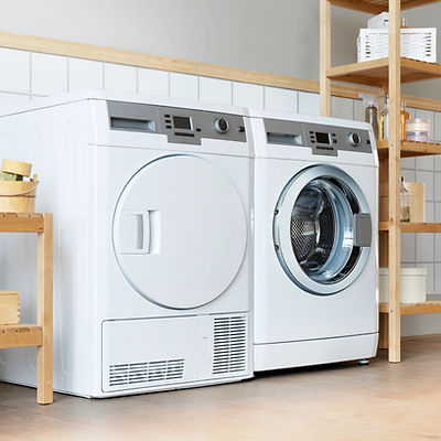 washer and dryer