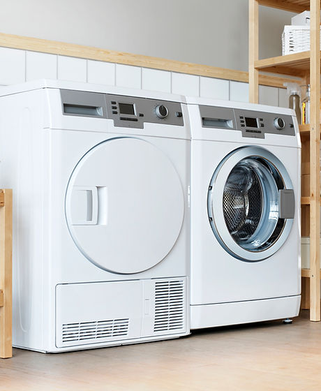 washer and dryer