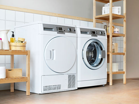 washer and dryer