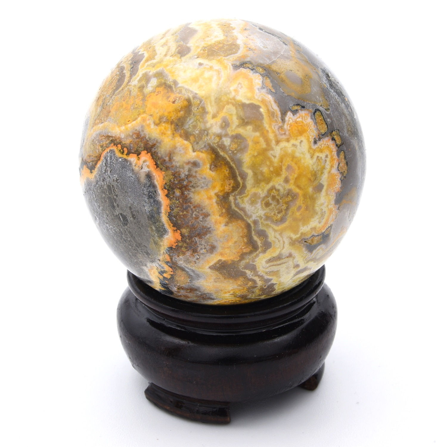 Bumblebee Jasper Sphere