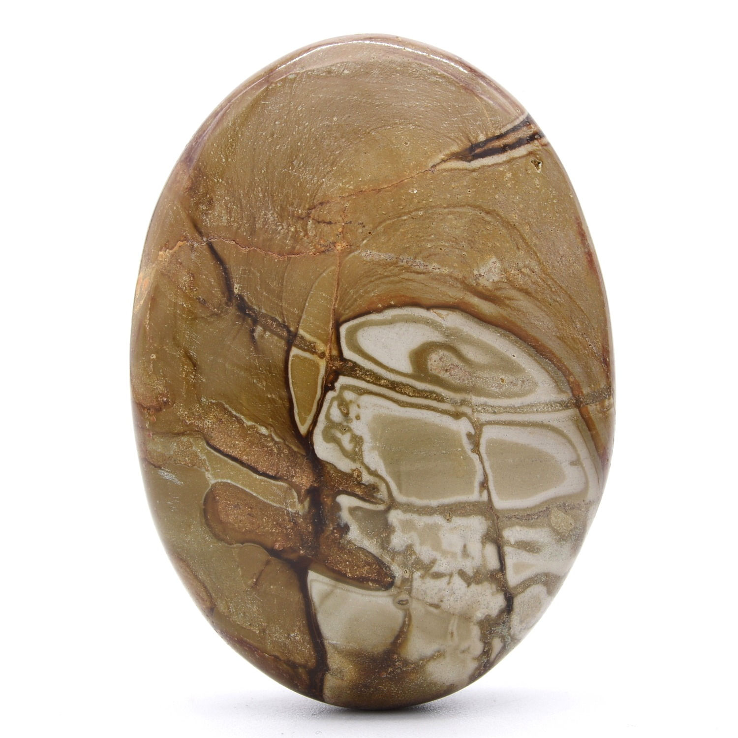 Polychrome Jasper Palm Stone