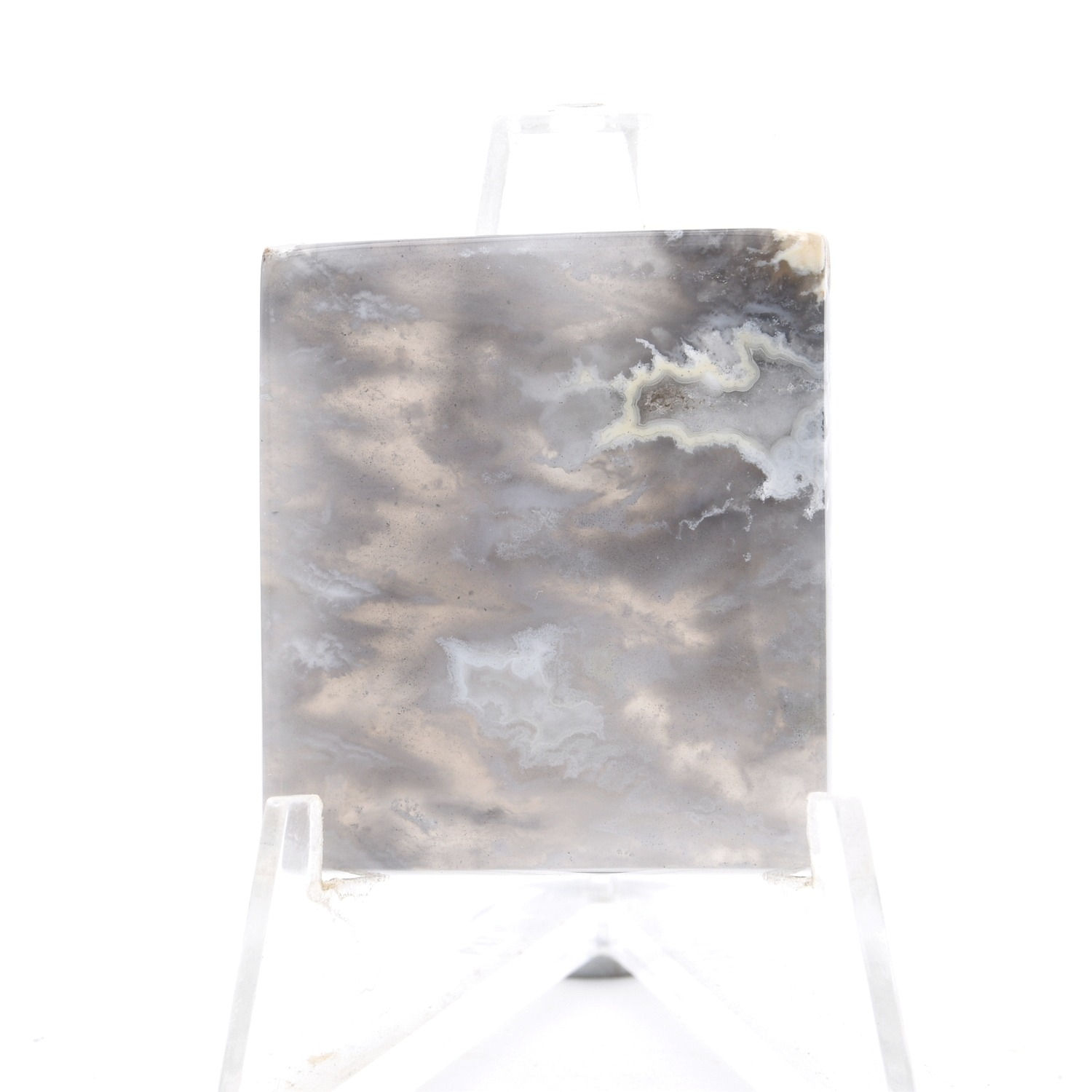 Pacific Blue Agate Cabochon