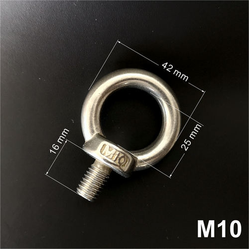 Stainless steel M10 Eye Bolts Deep Ocean Products