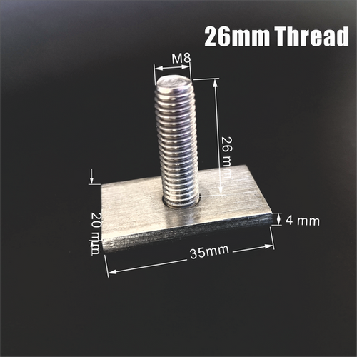 T Bolts roof rack 26mm tread Rhino Thule Yakima Pro Rola Awning Accessories M8 Deep