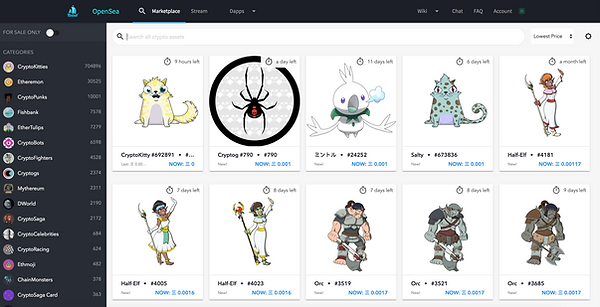 opensea dapp