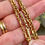 Thumbnail: 9CT GOLD RARE LINK TWIST AND BEAD CHAIN