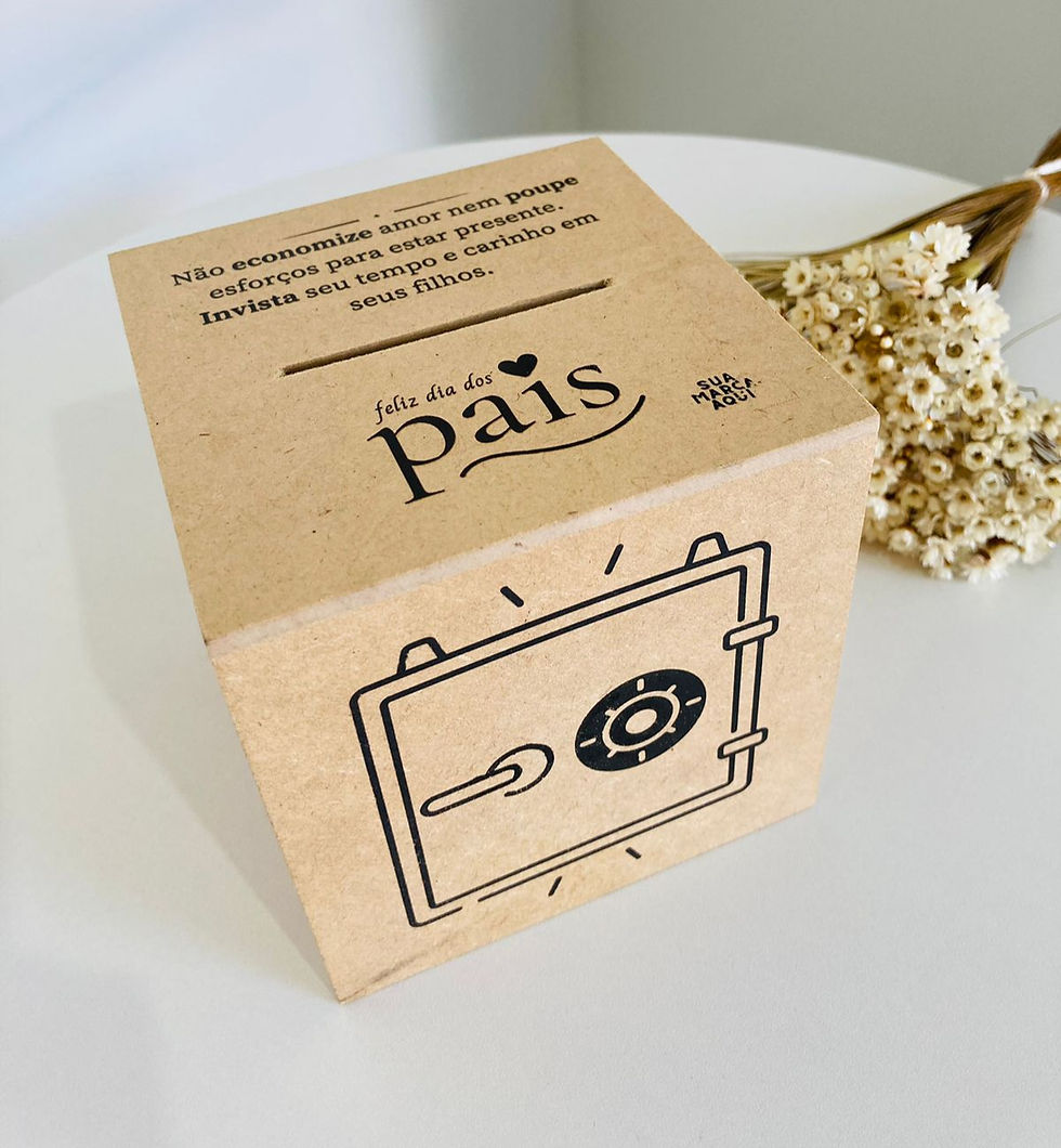 Miniatura: Kit Papai Poupador - Personalizado Dia dos Pais