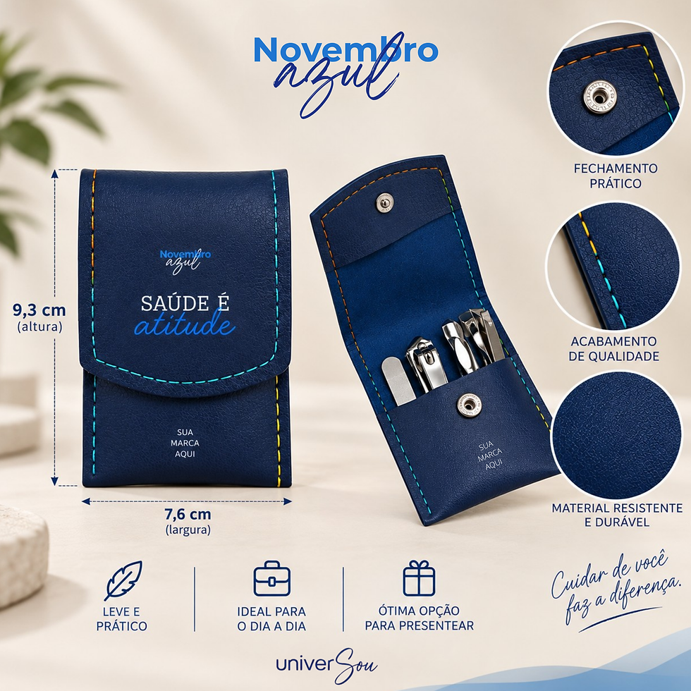 Miniatura: Kit Unha Preimium - Novembro Azul2026
