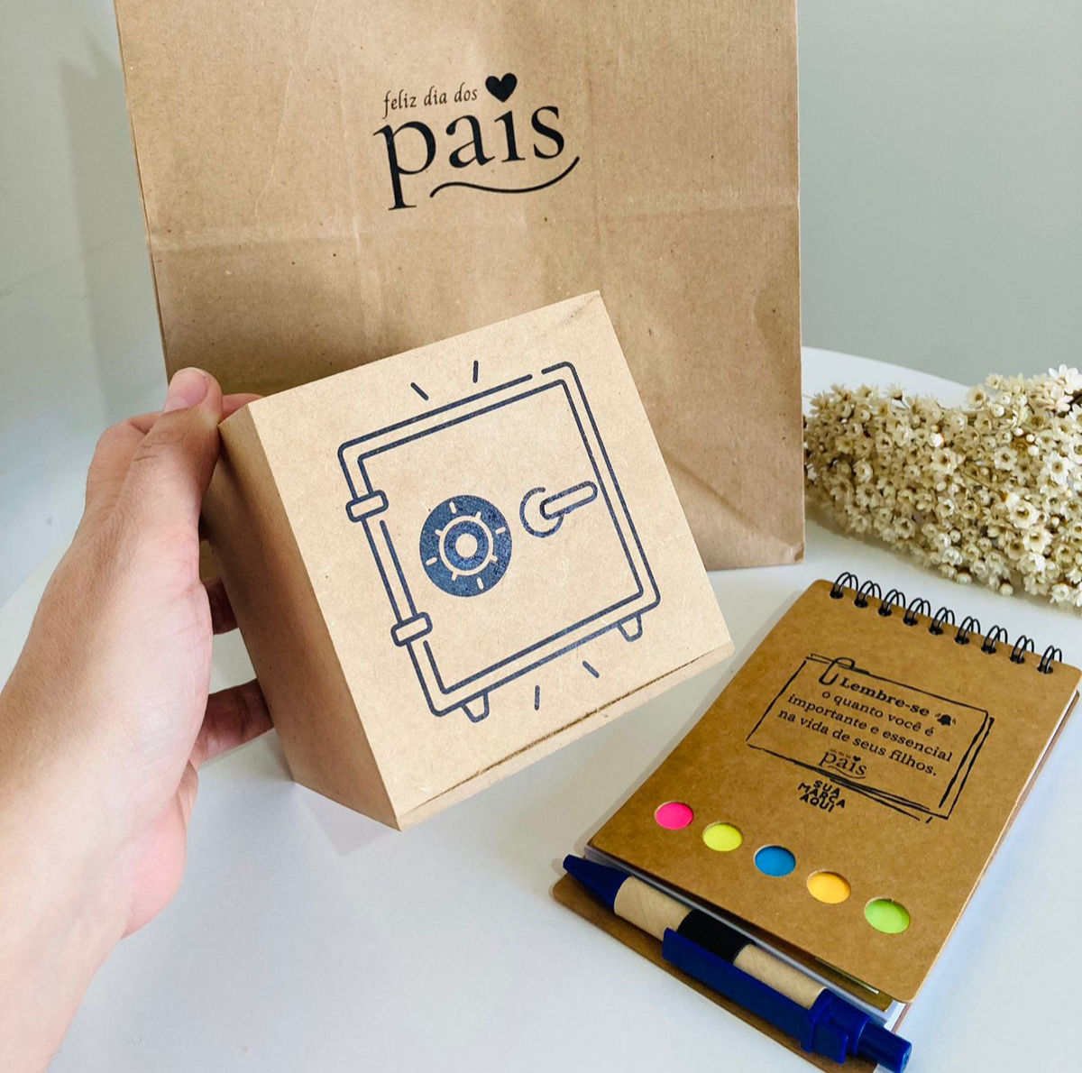 Kit Papai Poupador - Personalizado Dia dos Pais