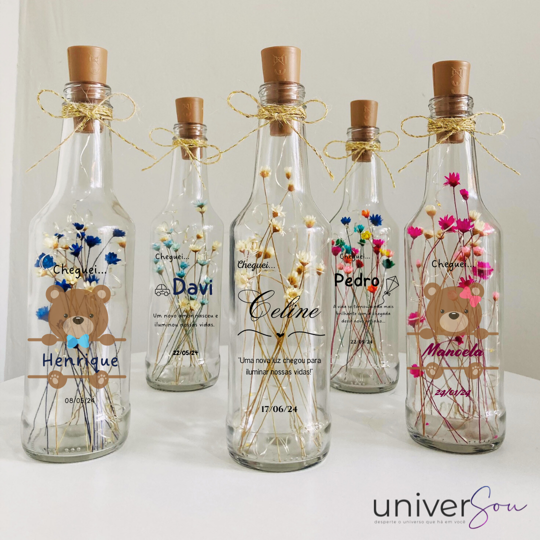 Luminária Led Personalizada - Boas Vindas ao Bebê