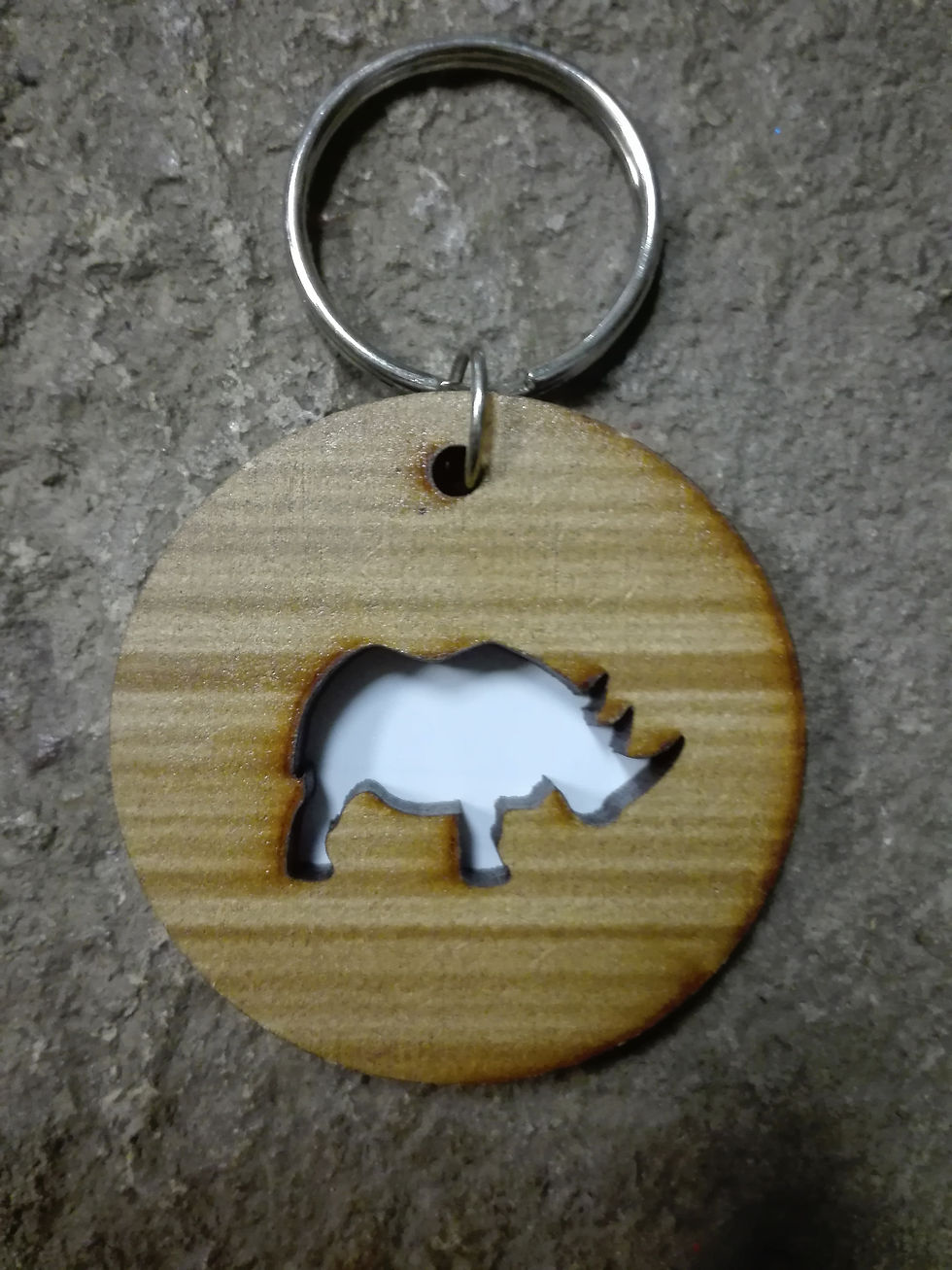Thumbnail: Africa Keyring