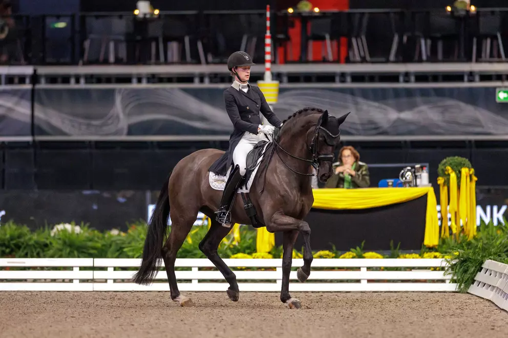 carina scholz Olympiakader Dressurreiterin die Maß.Schneider Polsterei Eifel Wohnmobil Pol