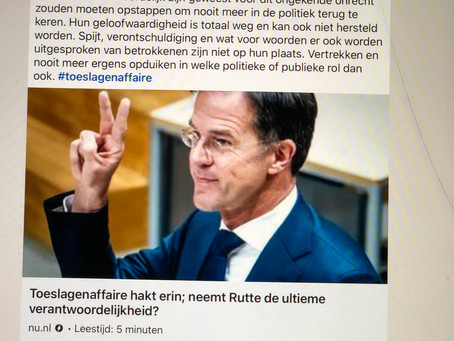 Mark Rutte verslaafd?