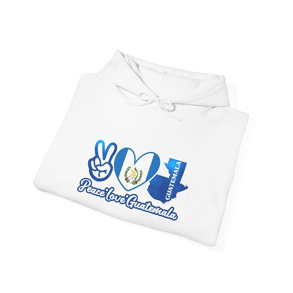 Thumbnail: Guatemalan Pride Hoodie Sweatshirt