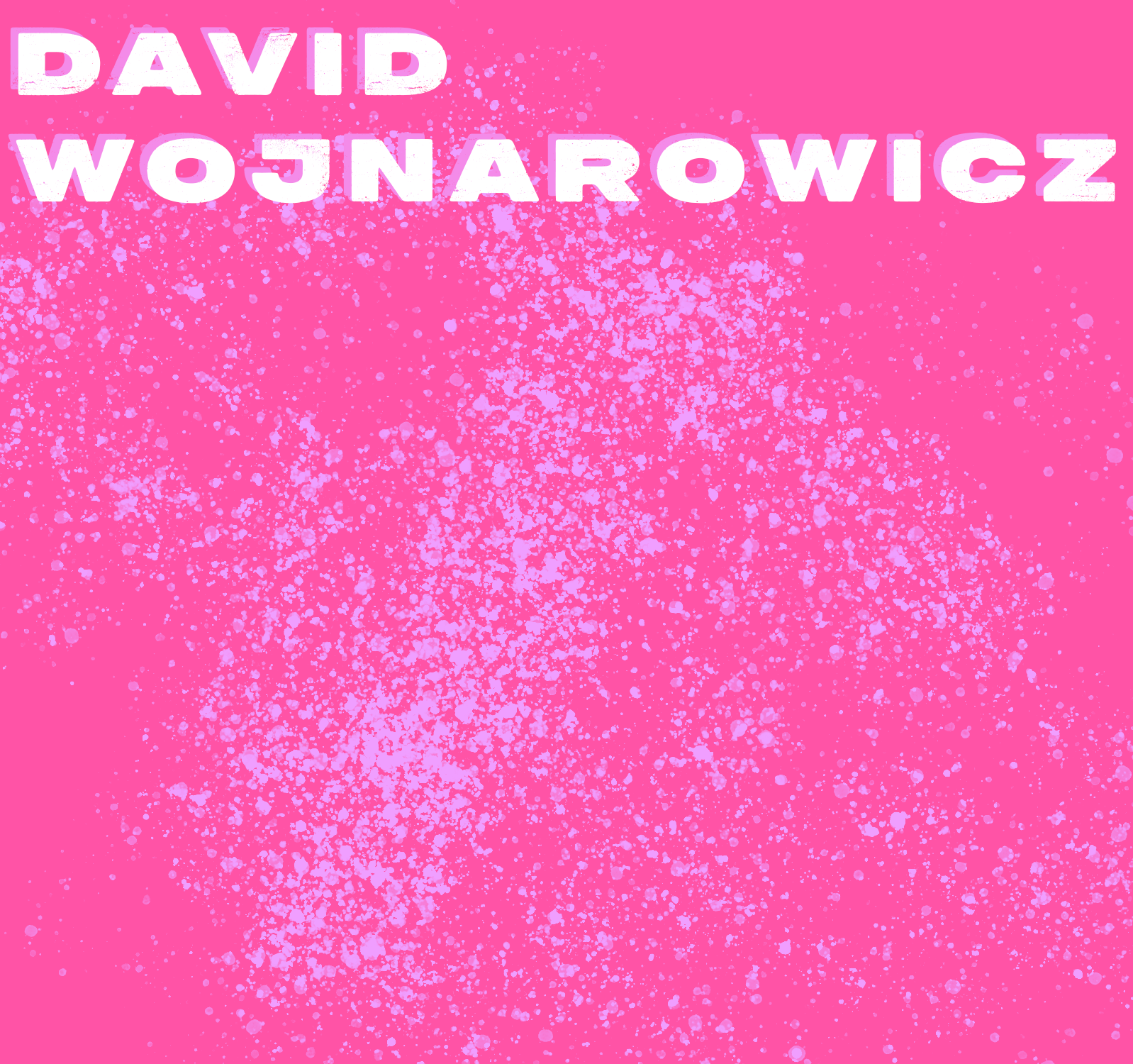 david wojnarowicz lettering with large background.gif