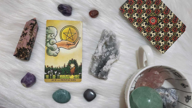 Ace of Pentacles | Symbology & Interpretations | Tarot Card Meanings