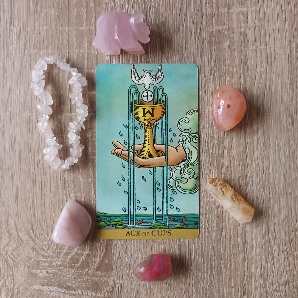 Ace of Cups Symbology & Interpretations Tarot Card Meanings