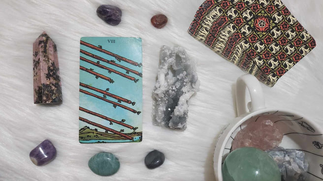 Eight of Wands | Symbology & Interpretations | Tarot Card Meanings